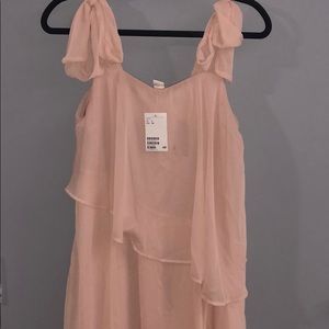 H & M tiered dress, size 6
